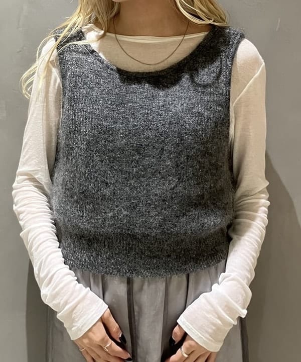 nodokaさんの「BEAMS WOMEN｜シアーコットン ロングスリーブ Tシャツ」を使ったコーディネート