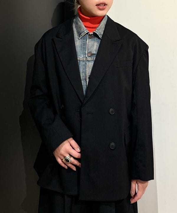 sakuraさんの「BEAMS WOMEN｜14G リブ タートル ニット」を使ったコーディネート