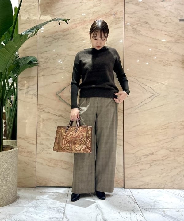 西村 章代さんの「BEAMS WOMEN｜A VACATION / BREAD M PAISLEY トートバッグ」を使ったコーディネート