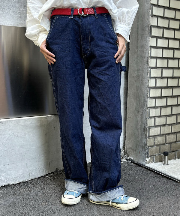 葵さんの「BEAMS WOMEN｜12オンス デニム ペインター パンツ」を使ったコーディネート
