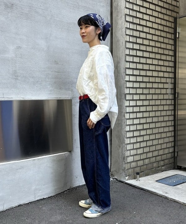 葵さんの「BEAMS WOMEN｜12オンス デニム ペインター パンツ」を使ったコーディネート