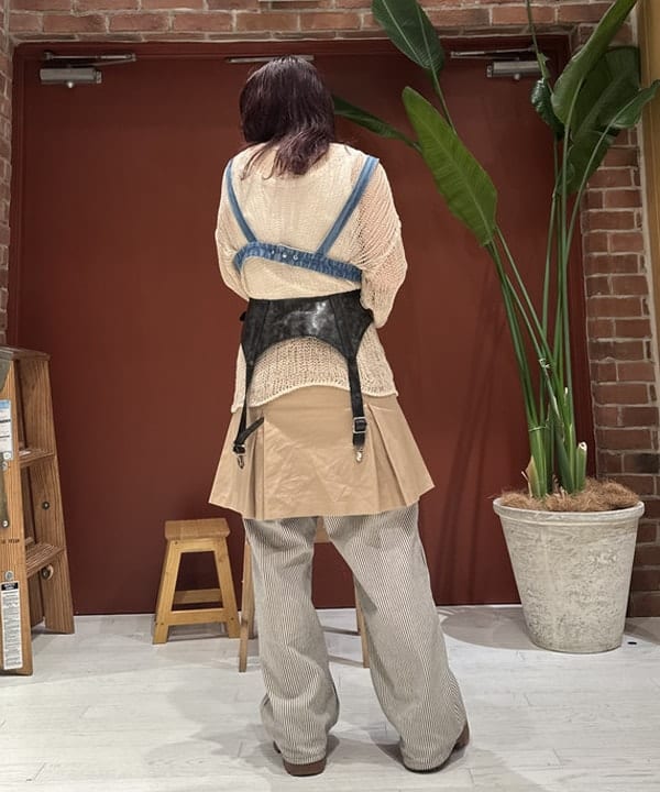 竹村 澄玲さんの「BEAMS WOMEN｜ガーター ベルト」を使ったコーディネート