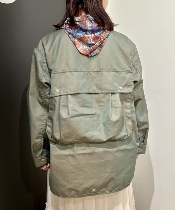 早川 萌子さんの「BEAMS WOMEN｜シャンブレー ギャバ ショート フィッシング ジャケット」を使ったコーディネート