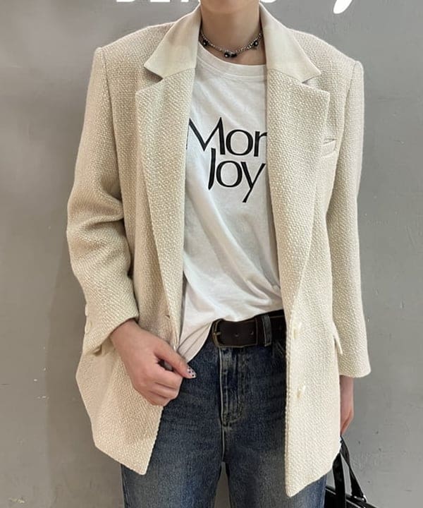 神坂 莉子さんの「BEAMS WOMEN｜F/T_MilkyJk_SP」を使ったコーディネート