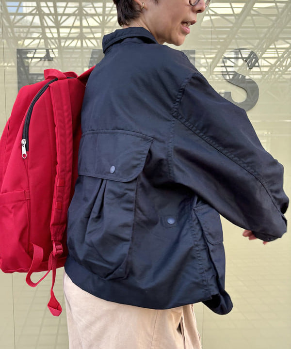 矢野(青木)優香さんの「シャンブレー ギャバ ショート フィッシング ジャケット」を使ったコーディネート