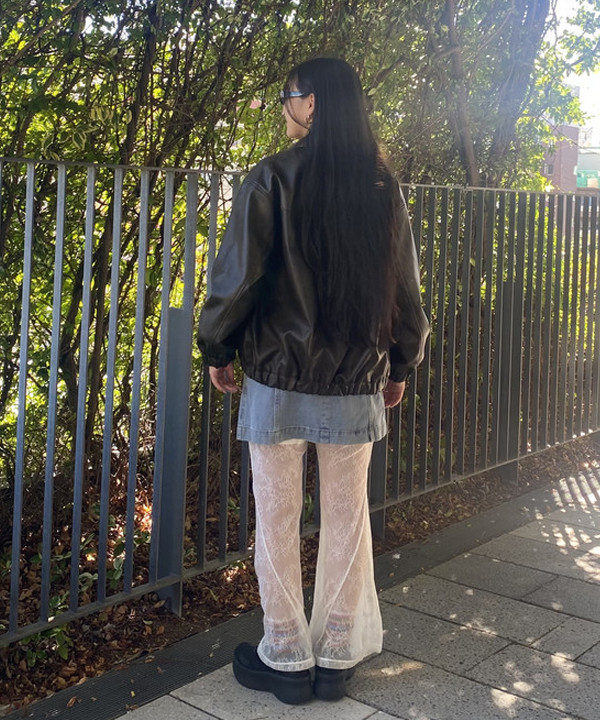 ayaさんの「BEAMS WOMEN｜ケミカル W デニム ミニ スカート」を使ったコーディネート