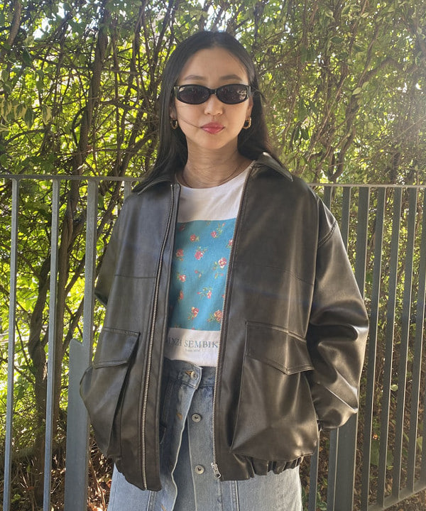 ayaさんの「BEAMS WOMEN｜ケミカル W デニム ミニ スカート」を使ったコーディネート