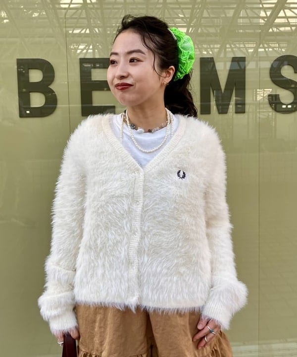 吉田　真実さんの「タフタ キャミ ミニ ワンピース」を使ったコーディネート