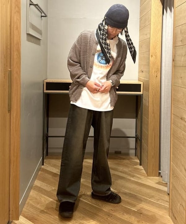 shimaさんの「BEAMS WOMEN｜【別注】SUBU / フェイク ファー サンダル」を使ったコーディネート