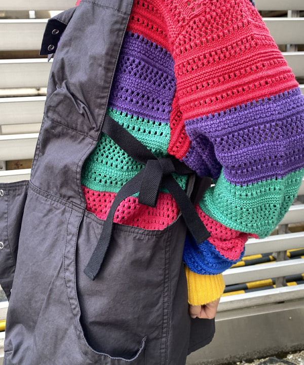 オカモト ミサキさんの「BEAMS WOMEN｜B.MULTI_MESH_BDR」を使ったコーディネート