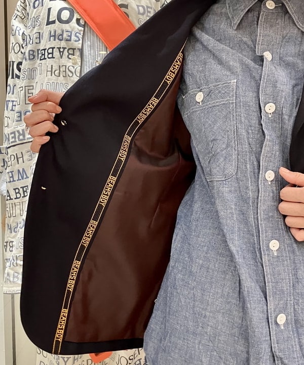 小原 もこさんの「BEAMS WOMEN｜BEAMS BOY / ポリエステル ウール 3ボタン ブレザー」を使ったコーディネート