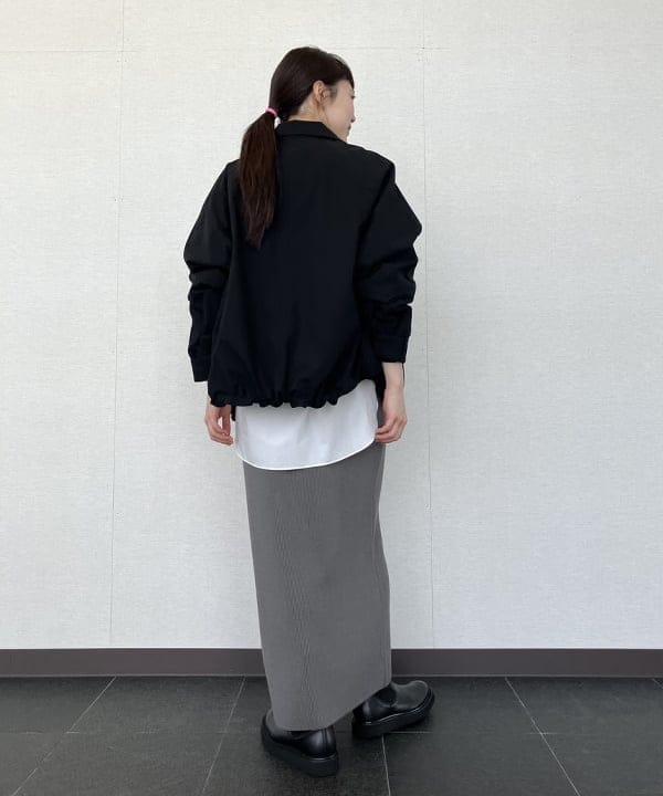 Ichika Hondaさんの「BEAMS WOMEN｜LEE × Demi-Luxe BEAMS / オーバースタンドブルゾン.M」を使ったコーディネート