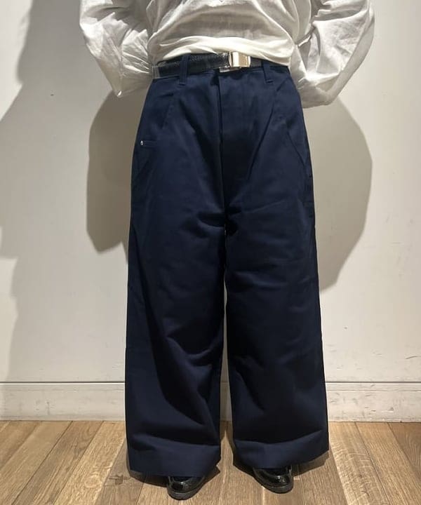 キムさんの「BEAMS WOMEN｜BEAMS BOY / フライス 1cm ボーダー」を使ったコーディネート