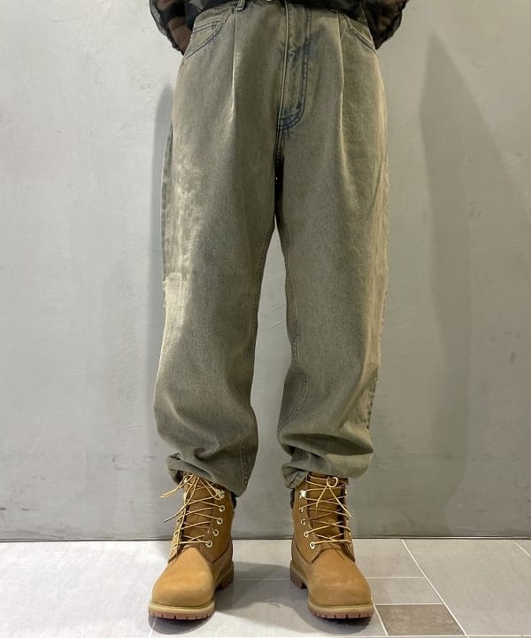 りりさんの「BEAMS WOMEN｜ワイド テーパード デニム」を使ったコーディネート