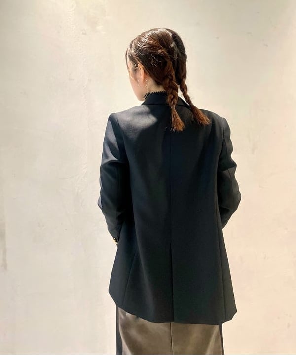 カタヤマ アヤさんの「BEAMS WOMEN｜フェイクファー ポーチバッグ」を使ったコーディネート