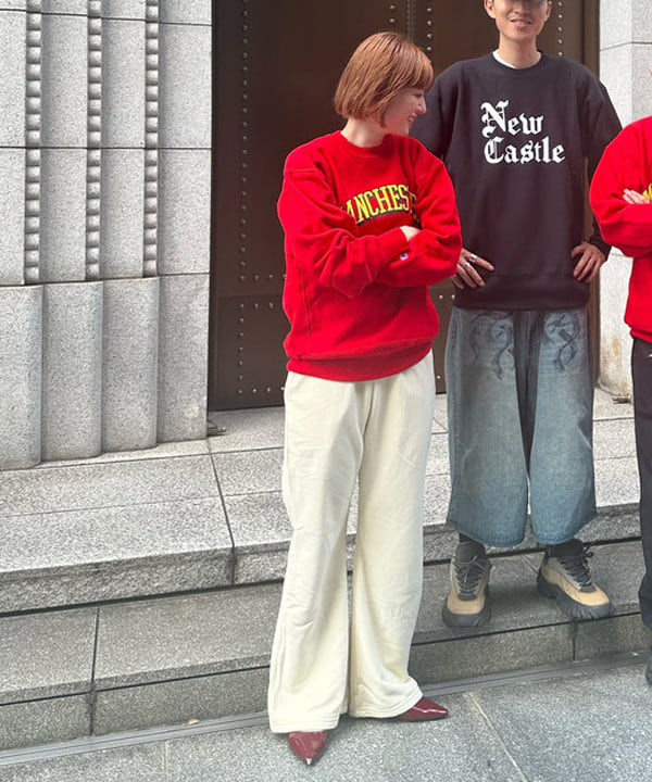 Hazukiさんの「BEAMS WOMEN｜Champion  / 別注 ロング パンツ」を使ったコーディネート