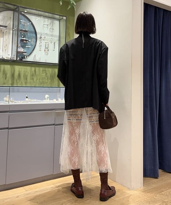 神坂 莉子さんの「BEAMS WOMEN｜Ray BEAMS / 2Way コード モチーフ ネックレス」を使ったコーディネート