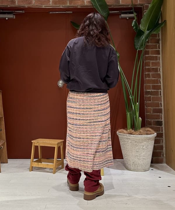 竹村 澄玲さんの「BEAMS WOMEN｜ヘム アレンジ スウェット パンツ」を使ったコーディネート