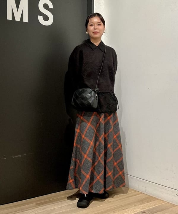早川 萌子さんの「BEAMS WOMEN｜【別注】PENNEY’S / セーター」を使ったコーディネート