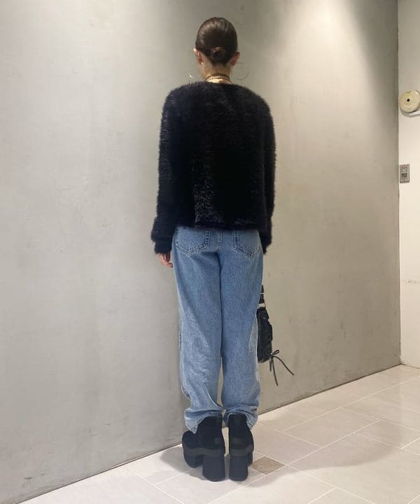 りかちょび/岸本梨佳さんの「BEAMS WOMEN｜レースアップ ポケット バッグ」を使ったコーディネート