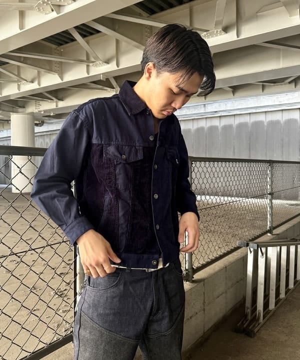 川崎 駿希さんの「BEAMS WOMEN｜クレイジー デザイン トラッカージャケット」を使ったコーディネート