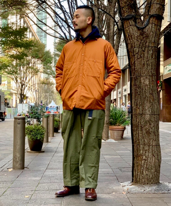 袖丈59cmKAPTAIN SUNSHINE × SIERRA DESIGNS ×BEAMS