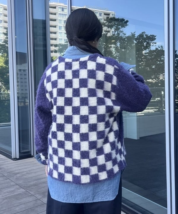 ミナミマリコさんの「BEAMS WOMEN｜USA チェッカー ベルト」を使ったコーディネート