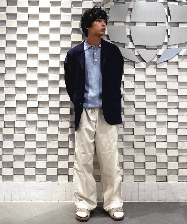 流聖さんの「BEAMS WOMEN｜ベーシック ツイル イージーパンツ」を使ったコーディネート