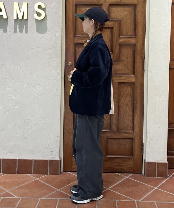 たぐみさんの「BEAMS WOMEN｜BEAMS BOY / ミリタリー リブ ロングソックス」を使ったコーディネート