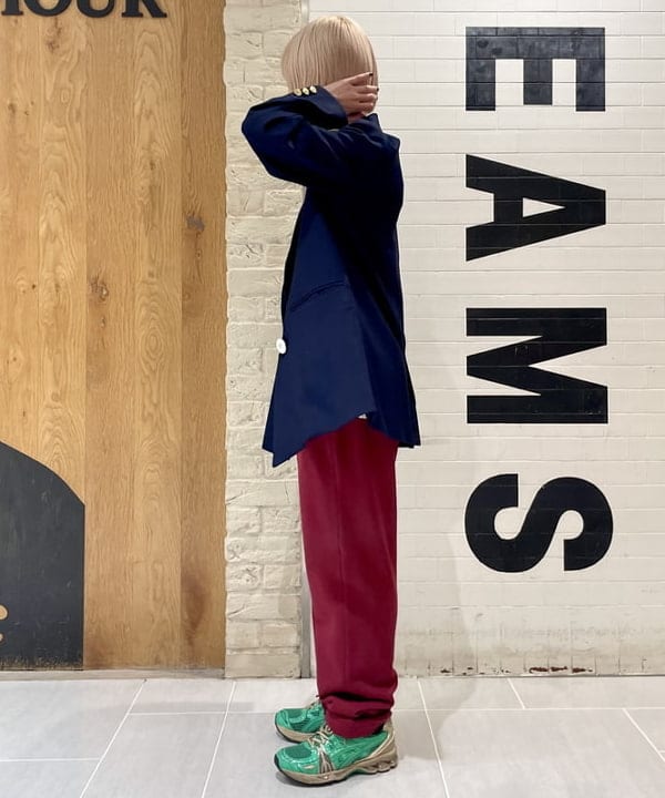 amaさんの「BEAMS WOMEN｜ヘム アレンジ スウェット パンツ」を使ったコーディネート