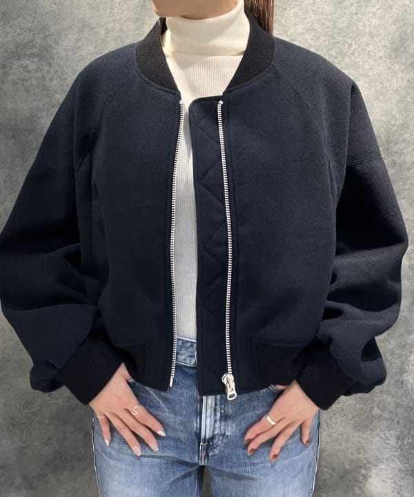nodokaさんの「BEAMS WOMEN｜COG THE BIGSMOKE / KARINA ショートブルゾン」を使ったコーディネート