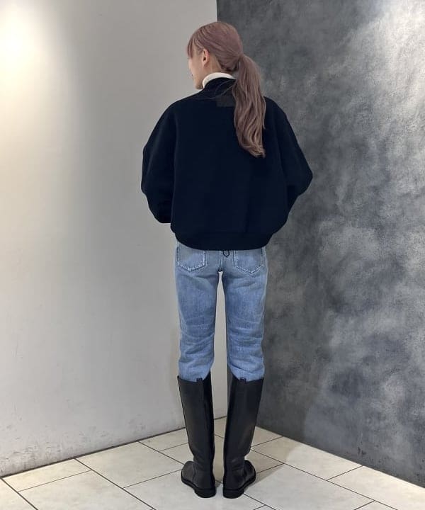 nodokaさんの「BEAMS WOMEN｜COG THE BIGSMOKE / KARINA ショートブルゾン」を使ったコーディネート