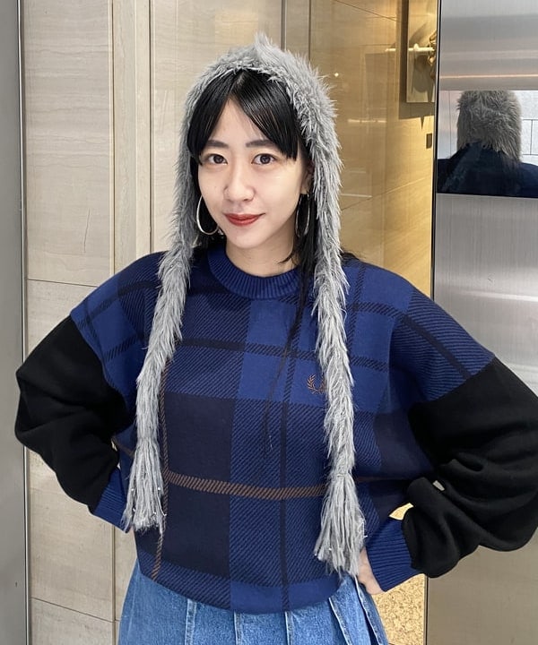 マツド ユメカさんの「BEAMS WOMEN｜ボンネット フード」を使ったコーディネート