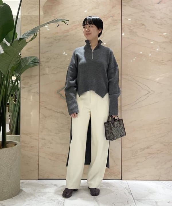 ゆうかさんの「BEAMS WOMEN｜A VACATION / TINY LAKE ミニ トートバッグ」を使ったコーディネート