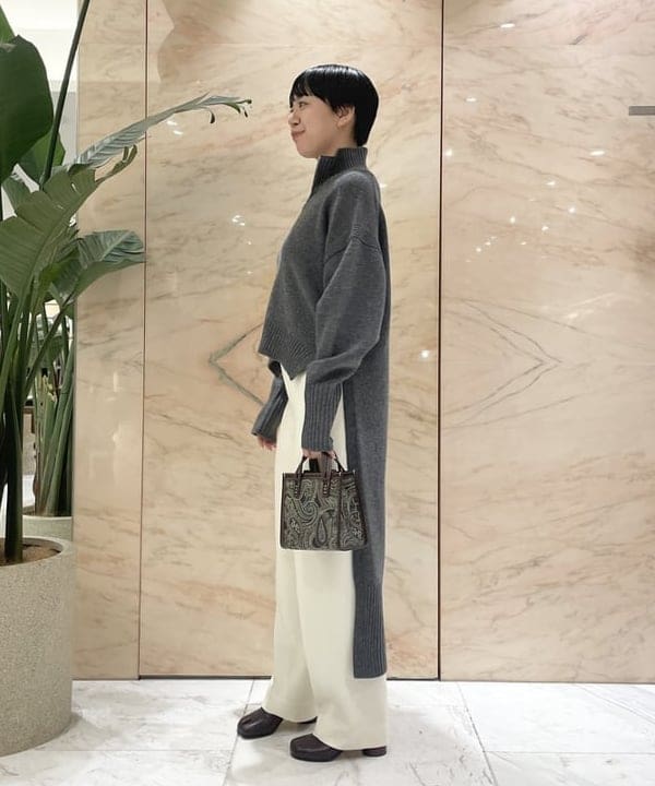 ゆうかさんの「BEAMS WOMEN｜A VACATION / TINY LAKE ミニ トートバッグ」を使ったコーディネート