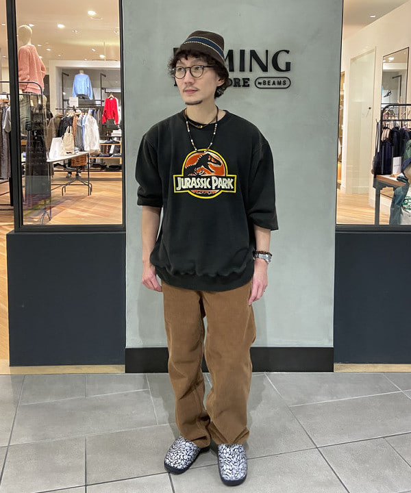 毎*す様 beams JURASSIC PARK スウェット beams 別注 JURASSIC PARK スウェット