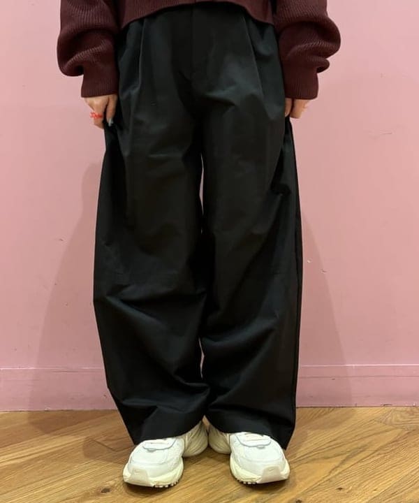 ここあさんの「BEAMS WOMEN｜リブ ニット ポロ」を使ったコーディネート