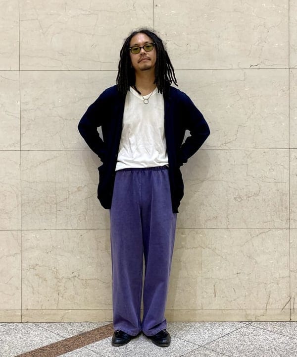 矢部 滋之さんの「BEAMS WOMEN｜フェード ワイド スウェット パンツ」を使ったコーディネート