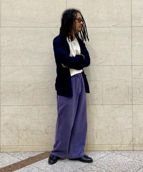 矢部 滋之さんの「BEAMS WOMEN｜フェード ワイド スウェット パンツ」を使ったコーディネート