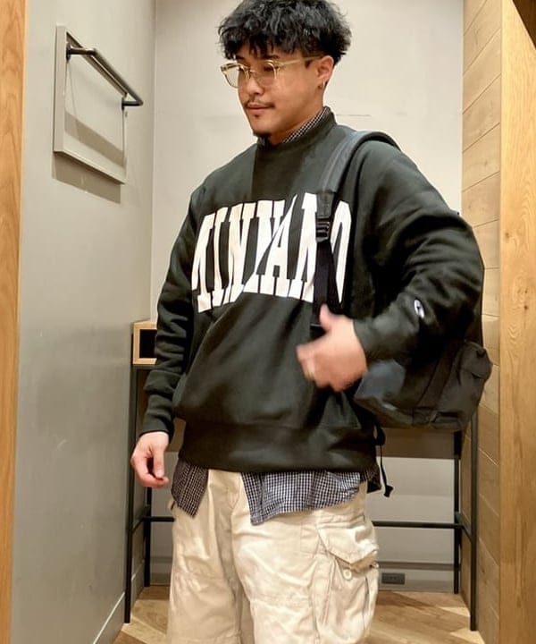 くりちゃんさんの「BEAMS WOMEN｜STANDARD SUPPLY / 別注 Daily Day Pack」を使ったコーディネート
