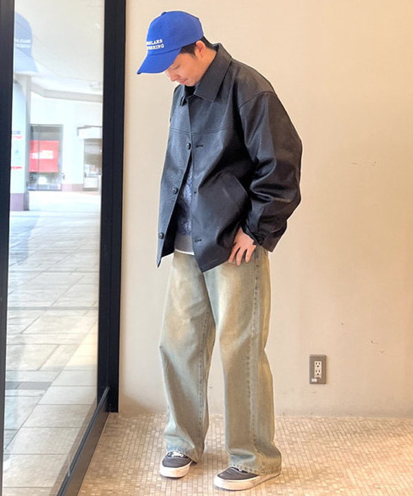 秋冬　90 合皮ロング　5/15まで　その1 ビームス アウトレット 長島（981875） スタイリング・コーディネイト