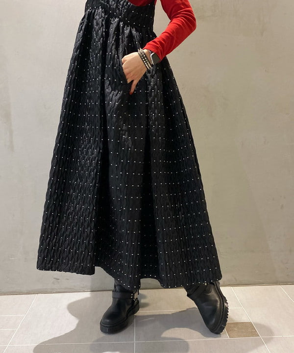 りかちょび/岸本梨佳さんの「BEAMS WOMEN｜NAPRON / 別注 レース ミニ ペイシェント バッグ」を使ったコーディネート