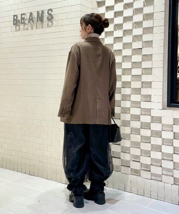 カタヤマ アヤさんの「BEAMS WOMEN｜フラップ ミニ バッグ」を使ったコーディネート