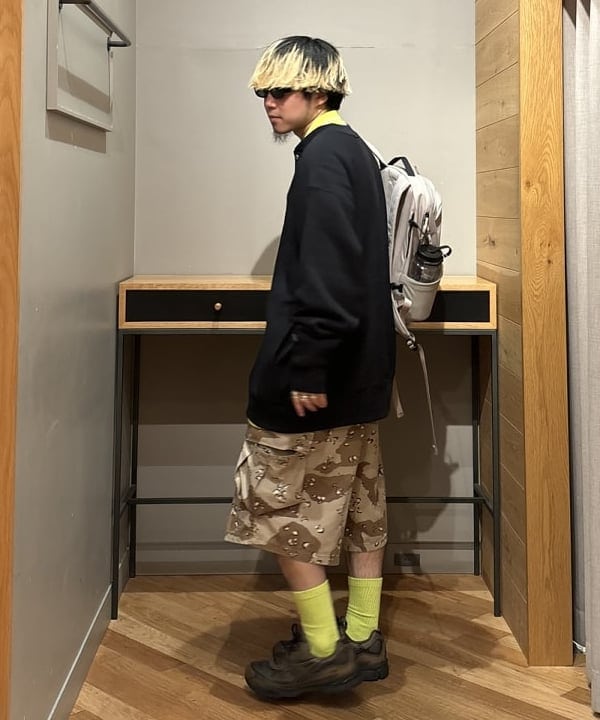 三宅 康平さんの「BEAMS WOMEN｜【別注】Champion × MIN-NANO / スナップ ジャケット」を使ったコーディネート
