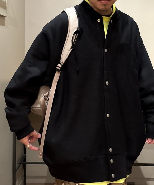 三宅 康平さんの「BEAMS WOMEN｜【別注】Champion × MIN-NANO / スナップ ジャケット」を使ったコーディネート