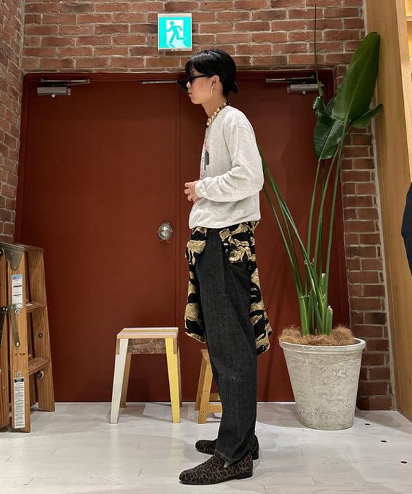 shimaさんの「BEAMS WOMEN｜5 Pocket Wide Denim」を使ったコーディネート