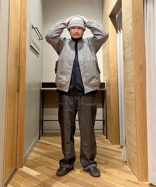 新里 京介さんの「BEAMS WOMEN｜BEAMS PLUS / バックフリース ミリタリー ライナー」を使ったコーディネート