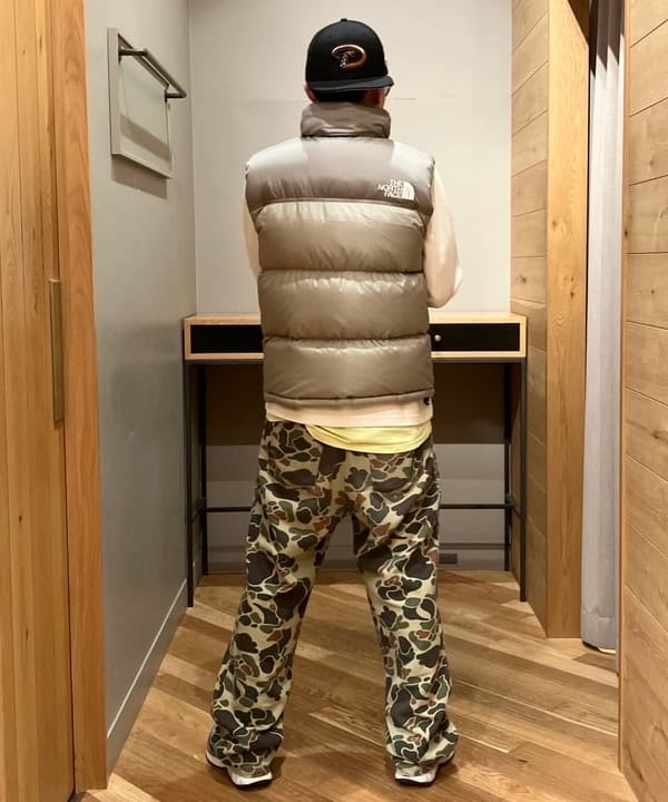 ディクソン 太陽さんの「BEAMS WOMEN｜THE NORTH FACE / Nuptse Vest」を使ったコーディネート