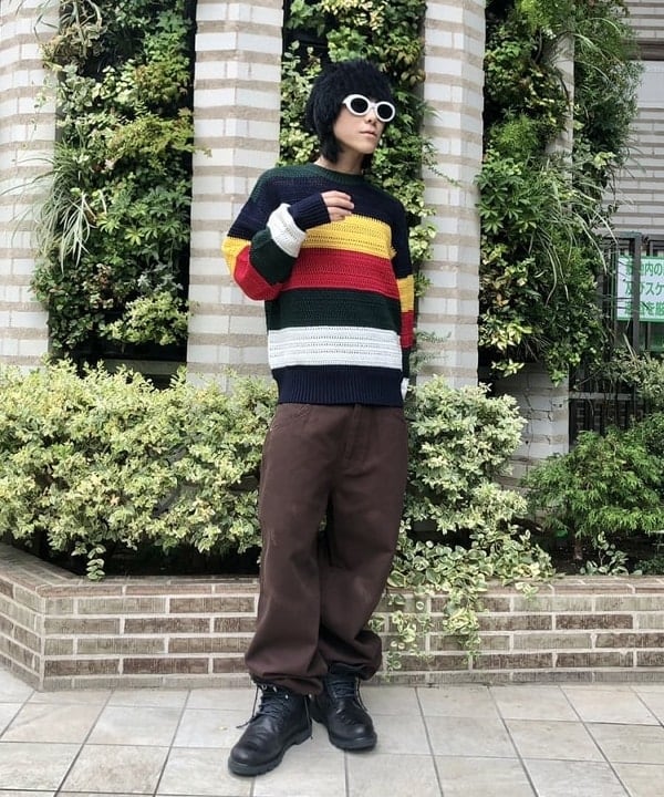 はるひむさんの「BEAMS WOMEN｜B.MULTI_MESH_BDR」を使ったコーディネート