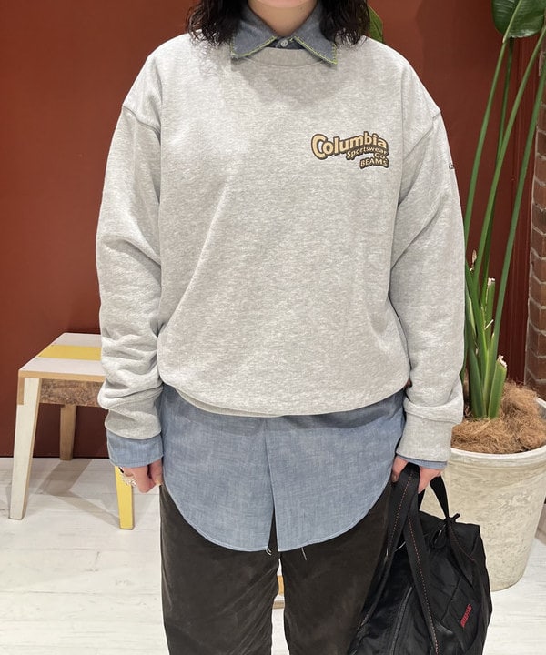 クロサワさんの「BEAMS WOMEN｜【別注】Columbia / Graphic Sweat」を使ったコーディネート